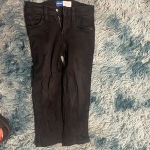 Old navy toddler straight leg black jeans size 3T